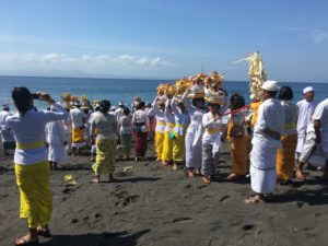 Ceremony at Goa Lawah, Bali