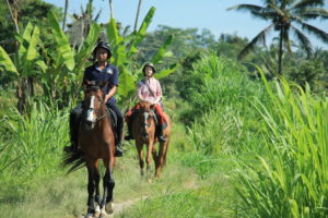 Horseback riding in Bali